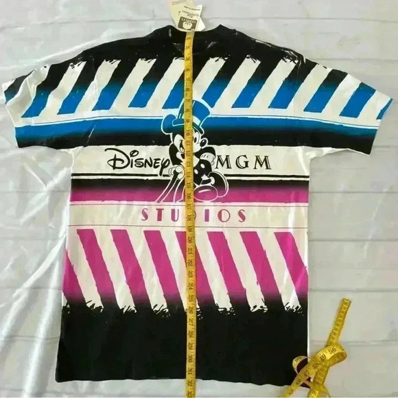 Vintage 80/90s Disney Mickey MGM with Original Tags One size fits all, T-Shirt - Picture 7 of 9